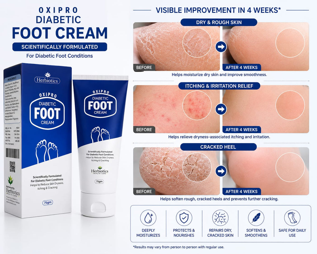 Diabetic Foot Care Cream – Deep Moisturizing & Skin Protection Formula