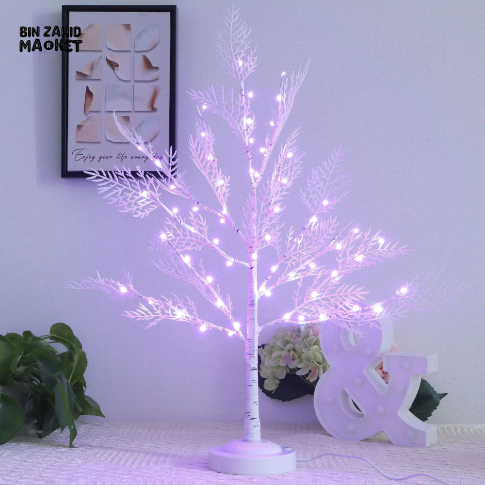 LED FAIRY TREE LIGHT – BIRCH NIGHT LAMP MOOD LIGHT FOR HOME & EVENTS - 22 INCHES